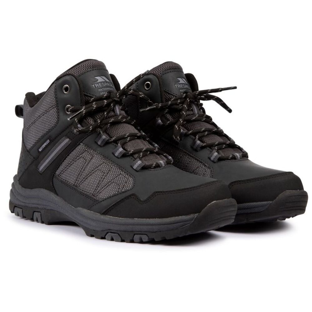 Trespass Mens Calle Waterproof Walking Boots / Gray